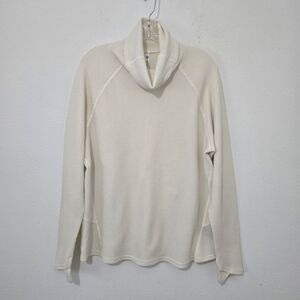 Kuhl Cream Cowl Neck Sweatshirt